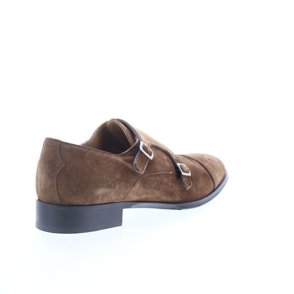 Pastori by Di Bianco Mens Romulus Suede Brown Shoes (NWT)